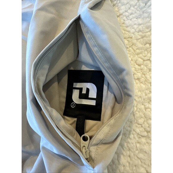 NWT Footjoy Vest Mens XL 1/4 button Pullover Dupont Tef Supersoft Windshirt - Picture 10 of 12